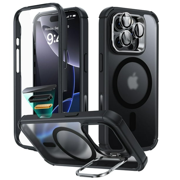 Funda ESR para iPhone 16 Pro con soporte, control de cámara, compatible con MagSafe