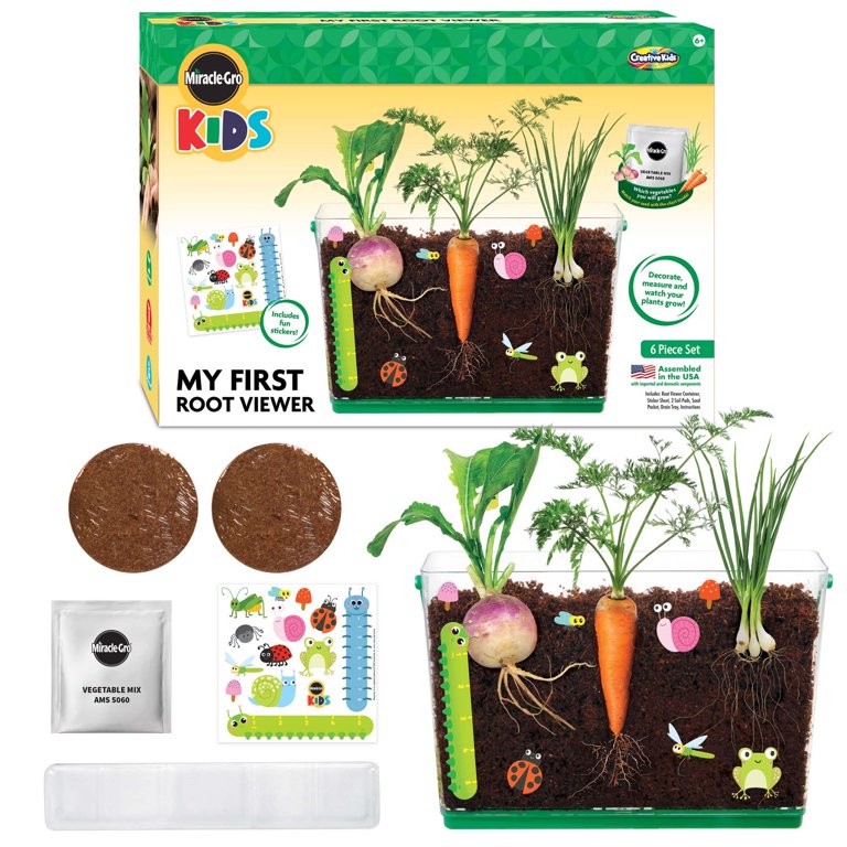 Be Amazing Toys Kids Indoor Garden Kit - Plant & Decorate Your Own