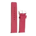 thumbnail image 2 of HIRSCH Aqualino Snake Leather Watch Strap - Pink Band / Silver Buckle - L - 20mm, 2 of 8