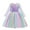 Purple, variant on Vedolay Young Girls Dress Girls Dress Unicorn Printed Casual Party Twirly Dress for Kids,Purple 5-6 Years