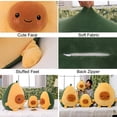 thumbnail image 4 of Avocado Plush Cute Avocado Hugging Food Pillow Fruit Shaped Stuffed Doll Toy Sof, 4 of 5