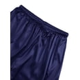 thumbnail image 6 of Deago 3 Pack Men's Satin Silky Pajama Pant Long Pj Bottoms Soft Lounge Sleep Pants with Drawstring (Multicolor, L), 6 of 8