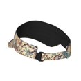 thumbnail image 2 of Balery Floral With Birds And Fantasy Flowers Sport Wear Athletic Visor Sun Sports Visor Hat Visor Adjustable Cap for Women and Men (One Size), 2 of 8