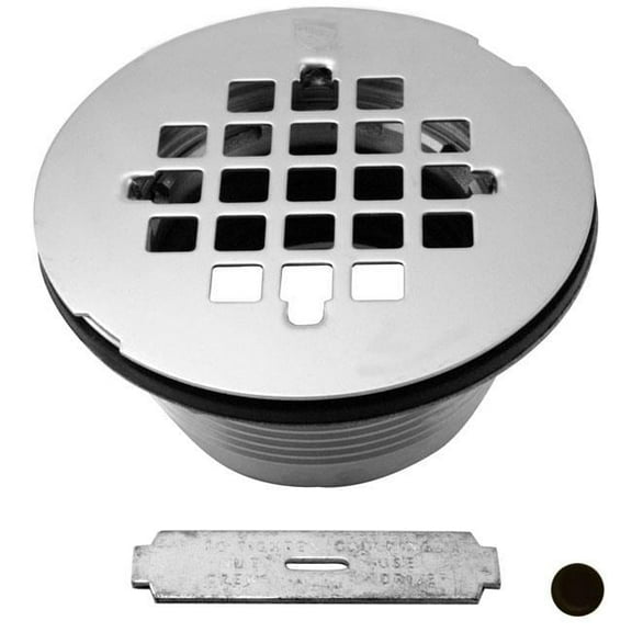 Brass Compression Shower Drain - Oil Rubbed Bronze