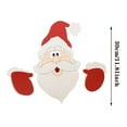 thumbnail image 3 of 1PCS Santa Fence Peeker Christmas Decoration Outdoor Festivity To The Occasion, 3 of 3