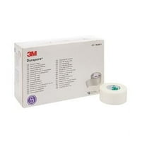 3M Durapore Surgical Tape, 1 Inch x 10 Yards, 1538-1, Box of 12