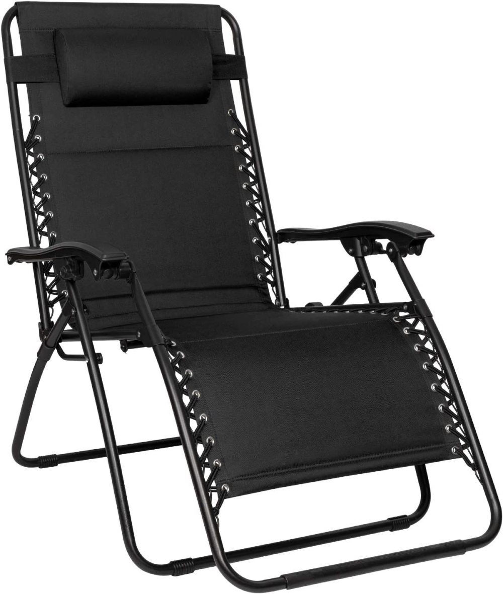 JayDAYon Zero Gravity Chair Outdoor Folding Lounge Chair Oversized