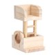 thumbnail image 3 of Casa de Madera para hámster Higoodz plataforma de observación de doble capa, 3 of 8