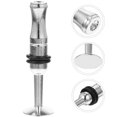 thumbnail image 3 of Supvox Metal Clarinet Mouthpieces Trombone Mouthpiece Silver Stainless Steel 1Pack, 3 of 7