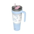 thumbnail image 2 of Hello Kitty 40oz Double Wall Stainless Steel Waverly Straw Tumbler with Handle, 2 of 10
