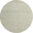 thumbnail image 1 of Ahgly Company Indoor Round Contemporary Pale Silver Gray Solid Area Rugs, 5' Round, 1 of 6