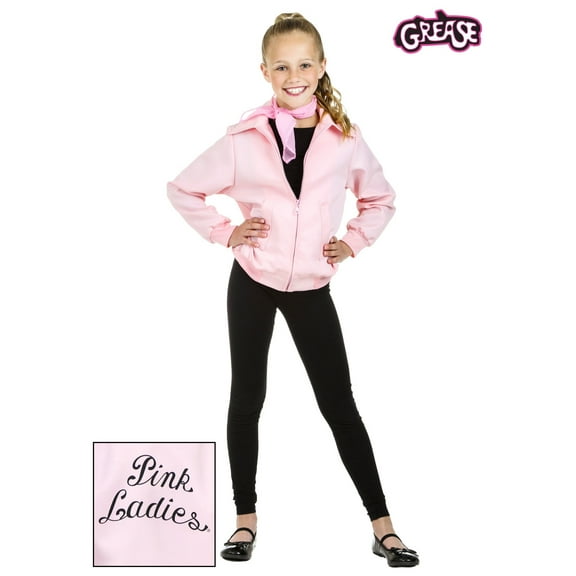 Child Deluxe Pink Ladies Jacket Costume
