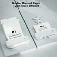 thumbnail image 6 of NOPAARD Portable Printer Wireless for Travel, Small Inkless Mobile Printer for College School Home Office, Support 8.5"x11" US Letter & A4 Thermal Paper, Compatible with iOS Android & Laptop, 6 of 8