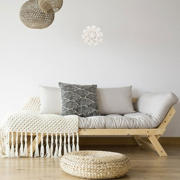 OUNONA  Wall Sculpture Flowers Sunflower Decoration Dining Room Hanging Ornament