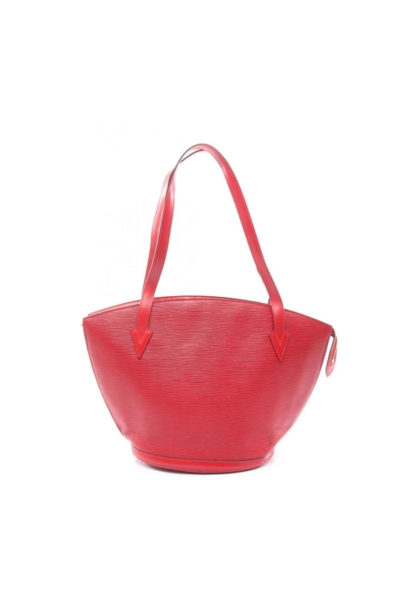 Pre-Owned Louis Vuitton Saint-Jacques Shopping Shoulder Bag, Epi Leather, Red,... (Good)