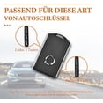 thumbnail image 2 of CHAO 1 Uds. Funda protectora para llave de coche (blanca) para Volvo S90 V90 XC90 XC60 XC40 con llavero, 2 of 5