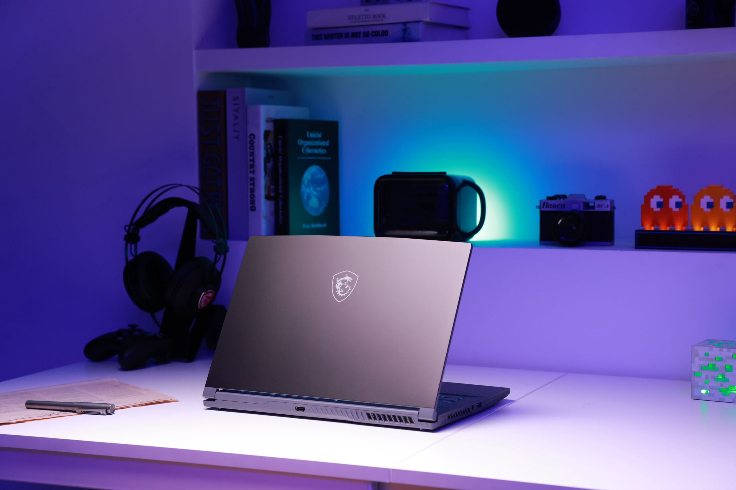 MSI Thin 15.6 inch FHD 144Hz Gaming Laptop AMD Ryzen 5 7535HS NVIDIA GeForce RTX 4060 - 16GB DDR5 512GB SSD Gray (2025)