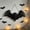 1pc, variant on Hanging Halloween Bats Decorations,Black Woven Rattan Bat Ornament 11.02*5.5Inch,Outdoor & Indoor Decor for Porch,Tree,Yard,Lawn,Rustic Farmhouse,Horror Party Supplies.1pc