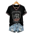 thumbnail image 6 of AHMOMEI Women 9.11 25th Anniversary Shirt Never Forget 911 Memorial Shirt American Flag Honor Faith Memorial Womens Short Sleeve Tops 4XL, 6 of 6