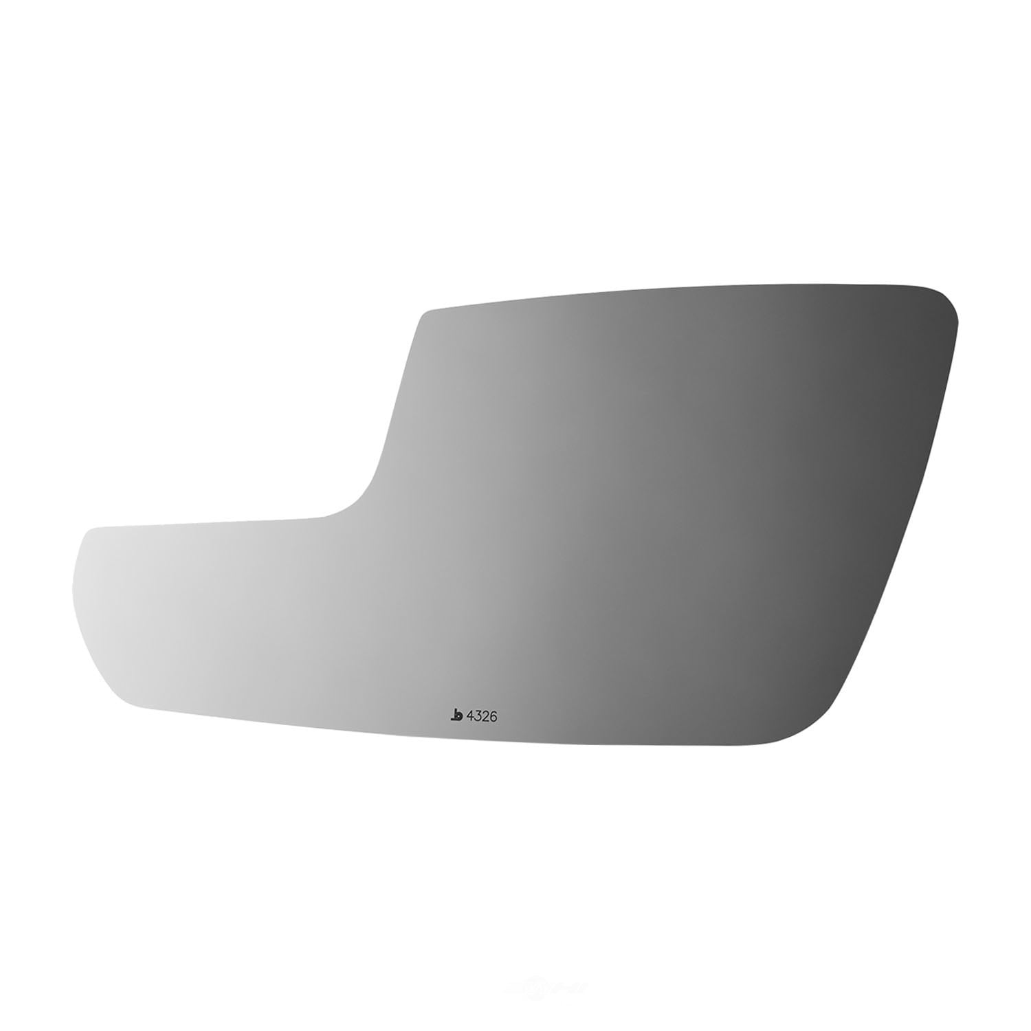 Burco Side View Mirror Replacement Glass - Clear Glass - 4326