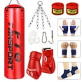 thumbnail image 1 of Bangcool Punching Bag Set Hanging Creative Boxing Sandbag Boxing Gloves Training Gloves, 1 of 10