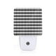 thumbnail image 1 of Balery Black And White Diamonds Luz Nocturna LED con Sensor Automático, Enchufe con Sensor Crepuscular, Luz Suave de 0.5W para Dormitorio, Pasillo, Baño-UK, 1 of 7