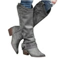 gray women's boots clearance