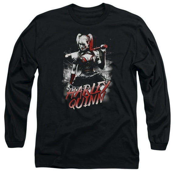 Batman Arkham Knight - Quinn City - Long Sleeve Shirt - XX-Large