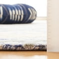 thumbnail image 4 of SAFAVIEH Glamour Drew Geometric Area Rug, Blue/Ivory, 6' x 6' Square, 4 of 7