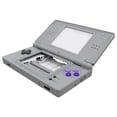 thumbnail image 3 of eXtremeRate Classic SNES Style Replacement Full Housing Shell for Nintendo DS Lite, Custom Handheld Console Case Cover with Buttons, Screen Lens for Nintendo DS Lite NDSL - Console Without, 3 of 7