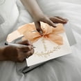 thumbnail image 4 of SHOWERORO 2Pcs Wedding Vow Cards Gold For Couples Back to School, 4 of 8