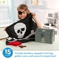 thumbnail image 2 of Melissa & Doug Wooden Pirate Chest Pretend Play Set, 2 of 9