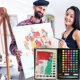 thumbnail image 5 of Kit Acuarelas Profesionales Arte Acuarelas Sólidas 60colores, 5 of 8