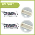 thumbnail image 3 of Kdxio Floral Rabbit Name Plate Compatible Stanley Cups Name Tag Acrylic Nameplate Tumbler Lid Topper for Cup Accessories, 3 of 9