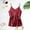 !Wine, variant on Rigardu Hot Sale!! Womens Silk Satin Camisole Tank Tops V Neck Spaghetti Strap Blouses Cross Back Sleeveless Cami Shirt Sleepwear Satin M-Xxl Fashion Silk Sleepwear Pajamas Underwear White L