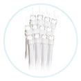 thumbnail image 2 of Serie Naviplastic Serie de cascada de 300L Led blanco y cable blanco, 2 of 2