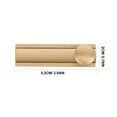 thumbnail image 2 of BESTYASH 1Set Sliding Door Security Latch in Golden for Apartment Security 5.2X0.8in, 2 of 5