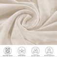 thumbnail image 3 of LKJYER Velvet Swivel Barrel Chair Cover, Soft Round Club Armchair Slipcover Modern Accent Chair Slipcover Stretch Single Sofa Cover Washable for Living Room Furniture Protector(Large), 3 of 7