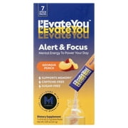 L'Evate You Alert & FocusGeorgia Peach Stick Pack Powders 7ct