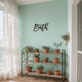 thumbnail image 5 of CIFbuy BATH Metal Letter Pendant: Rustic Tree Branch Wall Art, Chic Home Decor Accent Sculpture, Durable Metal, Space-Saving Organizer for Entryway, Bathroom, Living Room, 5 of 5