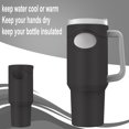thumbnail image 3 of HomeLife 40Oz Tumbler Silicone Cover Noise Reducing Scratch Resistant Food Grade BPA-Free Travel Water Bottle Protector Sleeve Cup Accessories, 3 of 12