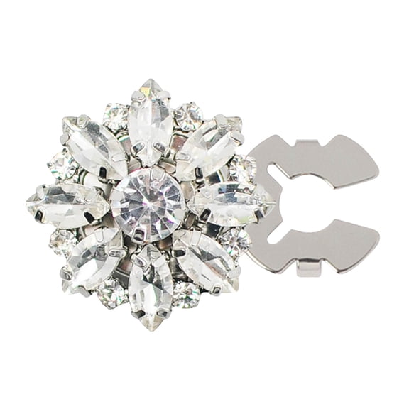 Button Covers for Women, Button Covers for Women Blouses, Rhinestone Button Covers, Clip on Button Covers, Crystal Buttons for Clothing, Detachable Shirt Button Clips Buttons Jewelry