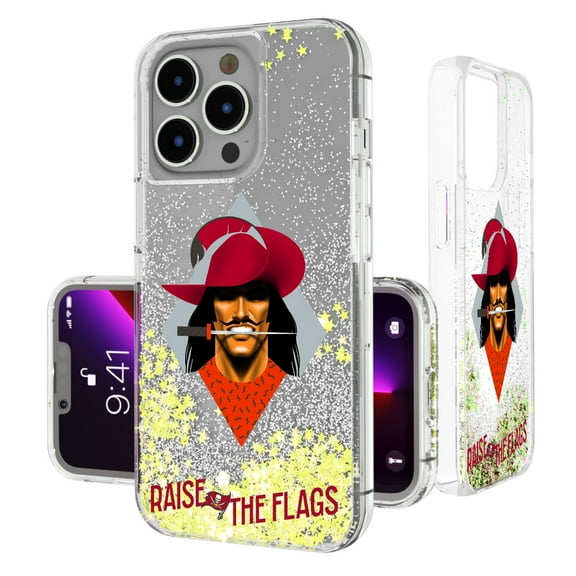 Keyscaper Tampa Bay Buccaneers iPhone Glitter Case