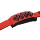 thumbnail image 3 of Guitar Dampener Strap Guitar String Noise Damper Fretboard Muter with Square Rivets Stringed Instrument Accessory Red Long 7.5x0.9x1.2in, 3 of 4