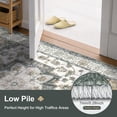 thumbnail image 5 of Area Rugs for Living Room, 5'x7' Washable Moroccan Low Pile Non-Slip Soft Print Pattern Rug for Bedroom Kitchen Dining Room Entryway - Green, 5 of 9