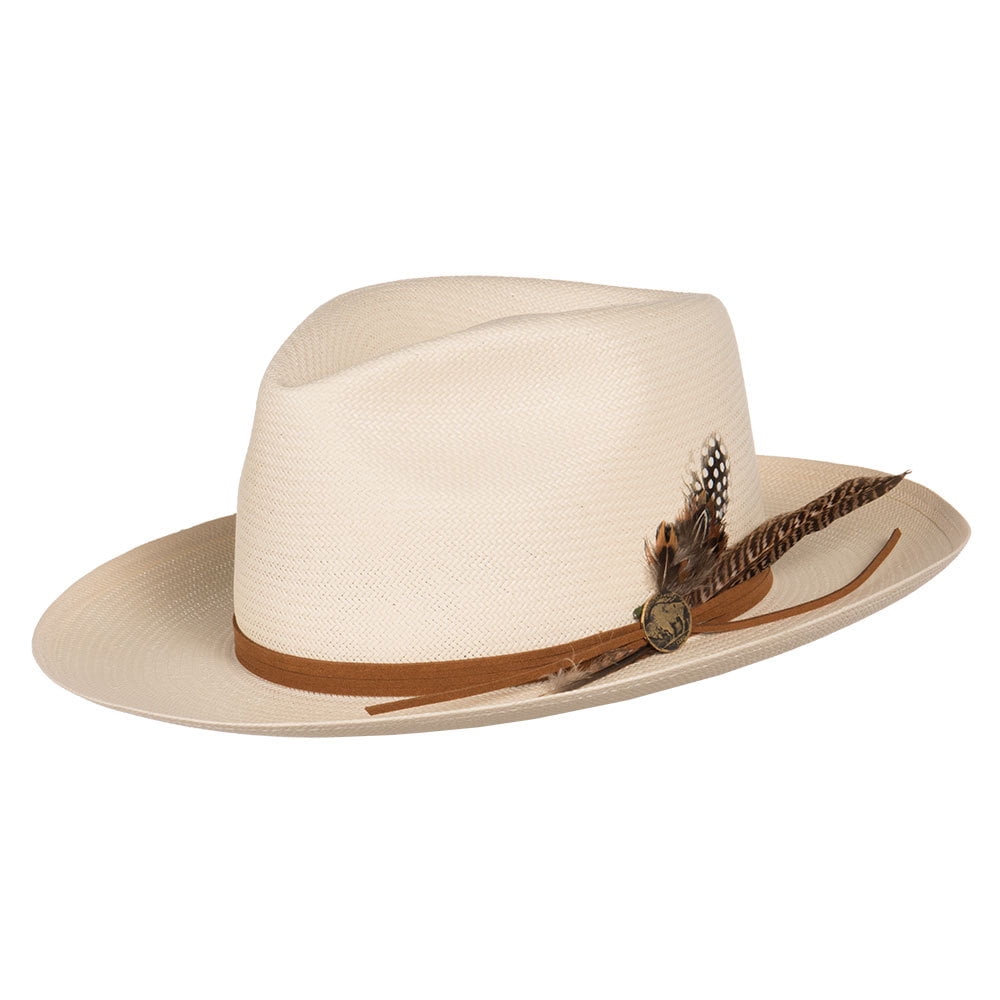 Stetson Hats Womens Tallahassee Shantung 3 Brim 7 Ivory