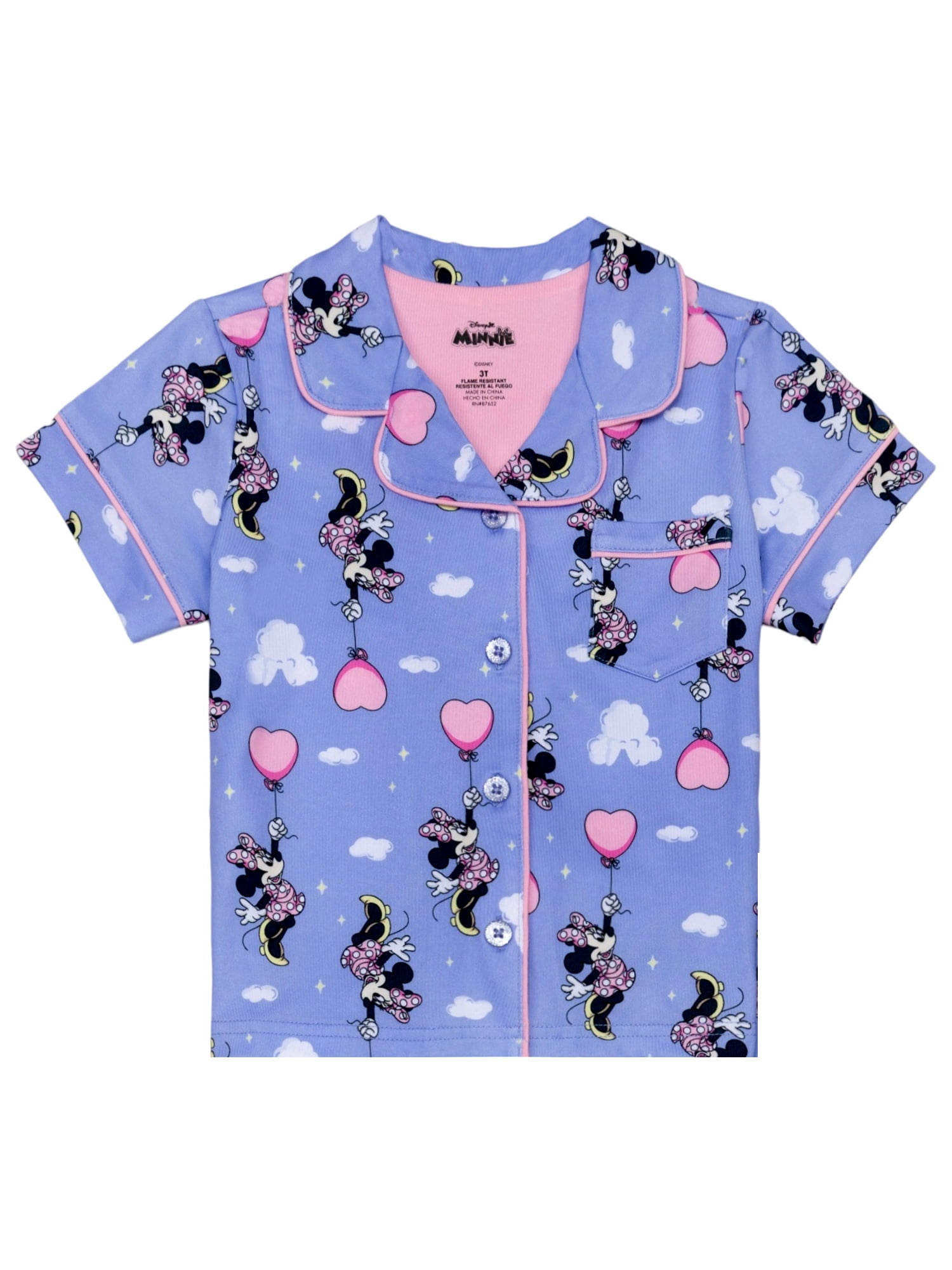 Character Toddler Girl Super Soft Pajama Coat Set, 2-Piece, Sizes 2T-5T