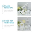 thumbnail image 5 of 6 Pcs Glass Travel Bottles Set for Lotion, Perfume, Makeup, Serum Dropper Mini Containers Portable, 5 of 6