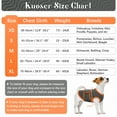 thumbnail image 3 of Kuoser Dog Anxiety Vest, Soft and Reflective Calming Shirt for Dogs, Breathable Pet Anxiety Jacket Wrap for Fireworks, Thunderstorms, Separation, Travel, Gray, Medium, 3 of 7