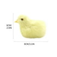 thumbnail image 5 of JilgTeok Imitation Chicken Plush Toy Doll Children's Teaching Easter Model Chicken Model Decoration, 5 of 5